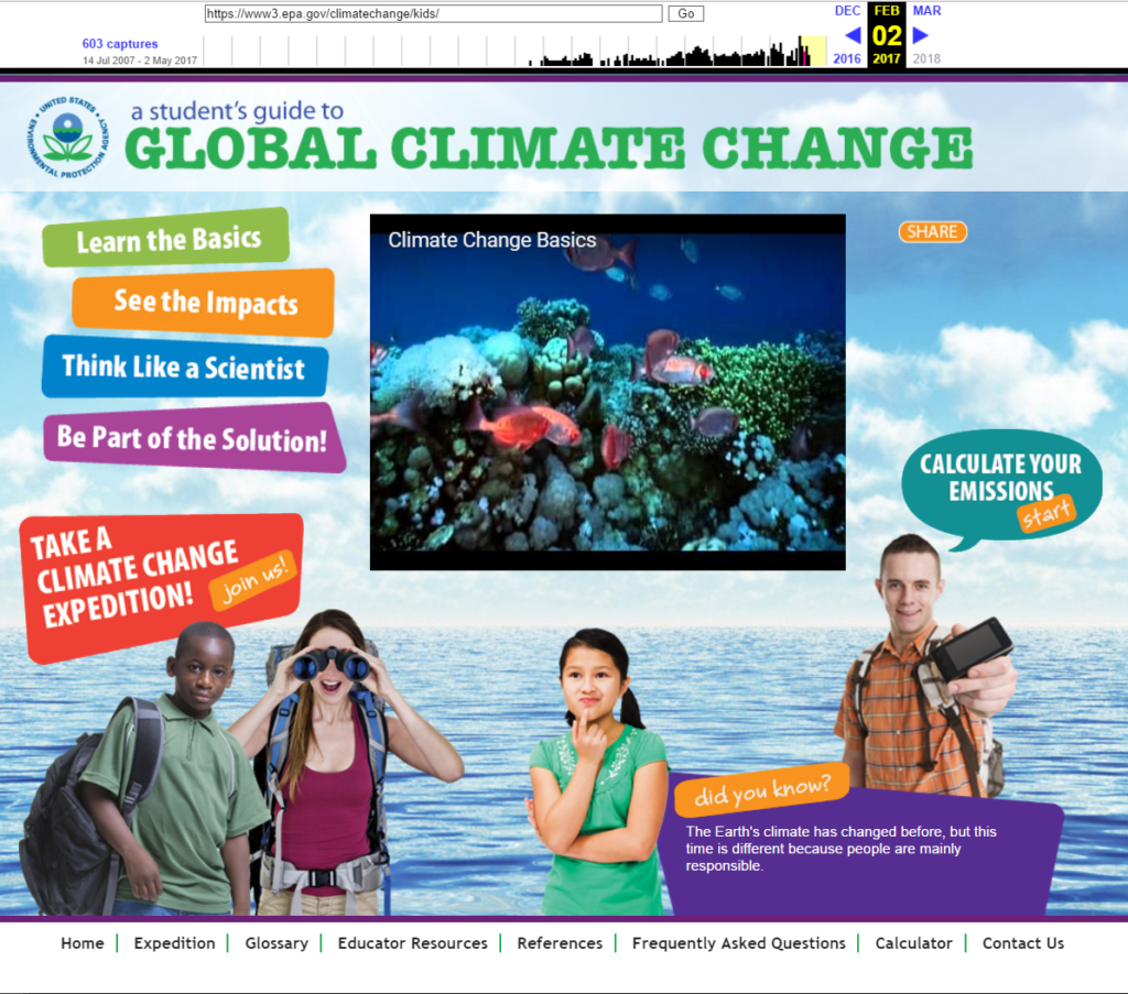 A students guide to GLOBAL CLIMATE CHANGE – Environmental Data and ...