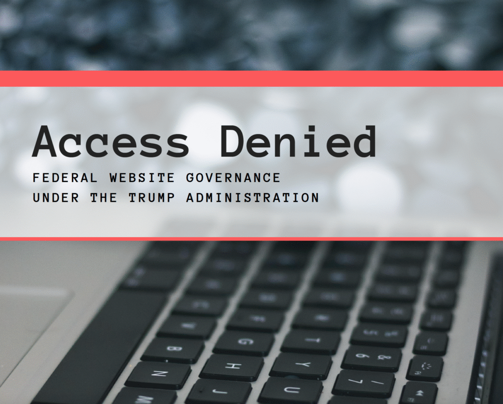 New Report Shows Pattern Under Trump of Federal Agencies Removing Public Information Prior to Environmental Proceedings
