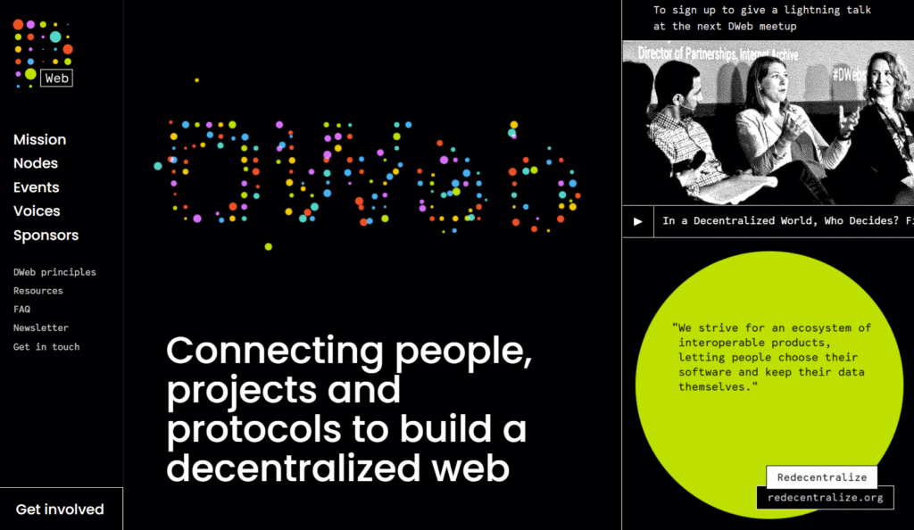 EDGI supports Internet Archive’s Decentralized Web Principles