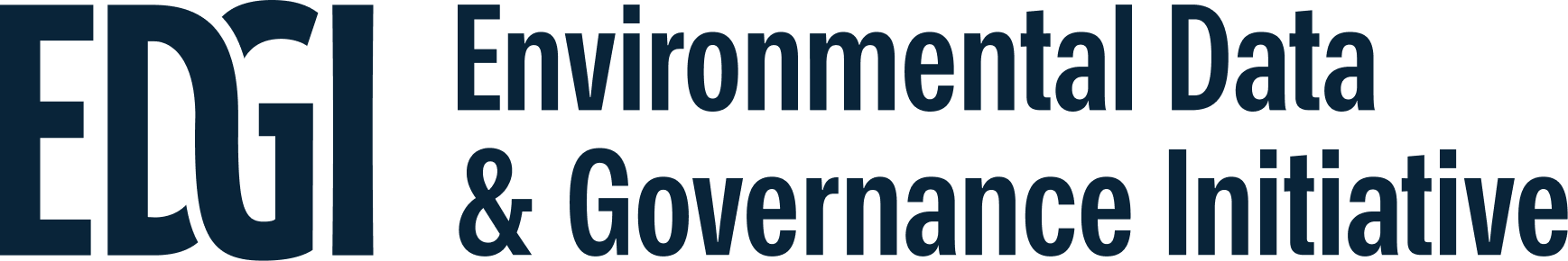 Environmental Data and Governance Initiative